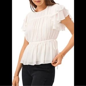 1.State | NWT Flutter Sleeve Blouse